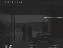 Tablet Screenshot of firstlamp.net